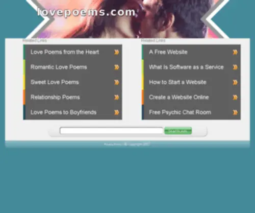 Lovepoems.com(De beste bron van informatie over lovepoems romantic poems) Screenshot