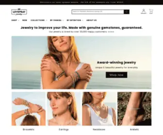 Loveprayjewelry.com(Lovepray jewelry) Screenshot