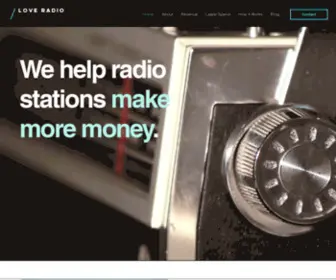 Loveradio.co(Monetising Community Radio) Screenshot