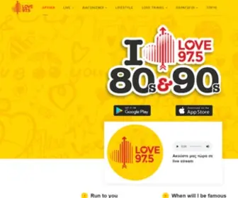 Loveradio.gr(Love Radio 97.5 Fm) Screenshot