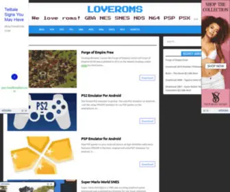 Loveroms.online(We Love Roms So Much) Screenshot