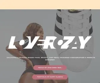 Loverozay.com(Love, Rozay) Screenshot