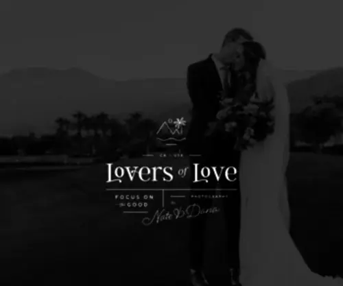 Loversoflove.com(Lovers of Love Wedding Photography) Screenshot