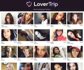 Lovertrip.com(Vous recherchez l'Amour) Screenshot