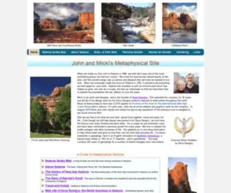 Lovesedona.com(John and Micki's Metaphysical Site) Screenshot