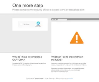 Lovesseafood.com(Lovesseafood) Screenshot