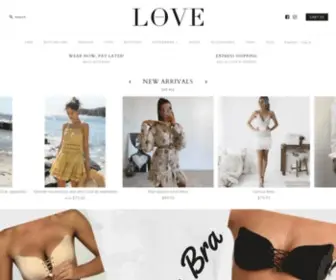 LoveStoreyboutique.com(Love Storey Boutique) Screenshot