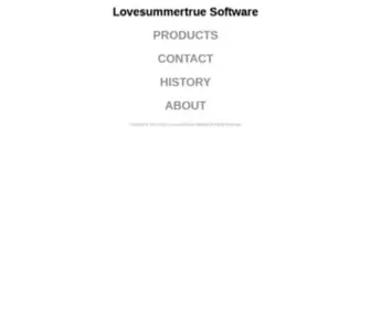 Lovesummertrue.com(Lovesummertrue) Screenshot
