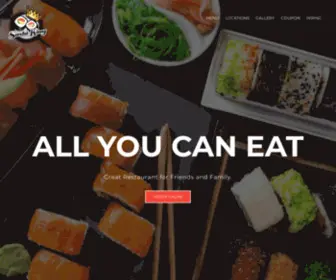 Lovesushiking.com(ALL YOU CAN EAT) Screenshot