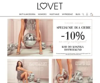 Lovet.pl(Nasza marka powstała z miłości do butów) Screenshot