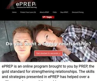 Lovetakeslearning.com(Research shows online ePREP) Screenshot