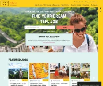 Lovetefljobs.com(TEFL Jobs Board) Screenshot