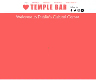 Lovetemplebar.com(Temple Bar Company) Screenshot