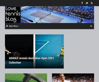 Lovetennisblog.com(Love Tennis Blog) Screenshot