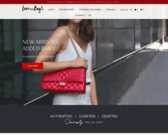 Lovethatbag.ca(Buy & consign authentic preowned designer fashions) Screenshot