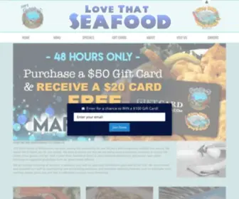 Lovethatseafood.com(Love That Seafood) Screenshot