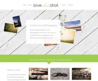 Lovethatshot.com(For the love of photography) Screenshot