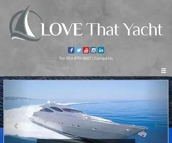 Lovethatyacht.com(Love That Yacht) Screenshot