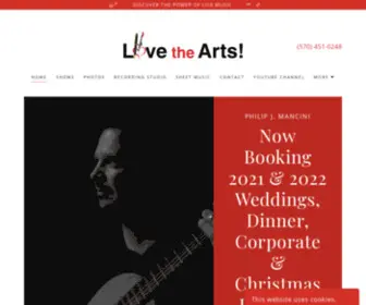 Lovethearts.com(Love the Arts) Screenshot