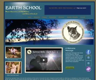 Lovetheearth.com(Earth School Home EARTH SCHOOL) Screenshot