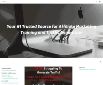 Lovethishomebiz.com(Your Trusted Source for Affiliate Marketing Training and Traffic Generation) Screenshot