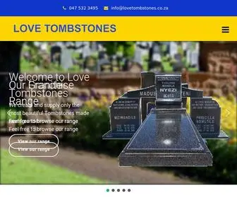 Lovetombstones.co.za(TOMBSTONES EASTERN CAPE COFFINS EASTERN CAPE VASES EASTERN CAPE CASKETS EAS) Screenshot