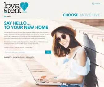 Lovetorent.co.uk(Love to Rent) Screenshot