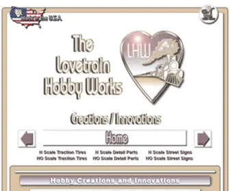 Lovetrainhobbies.com(The Lovetrain Hobby Works) Screenshot