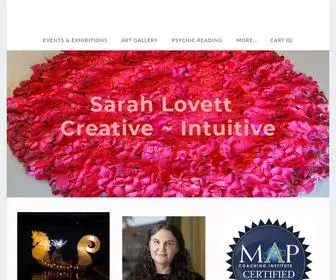 Lovettarts.com(Sarah Lovett) Screenshot