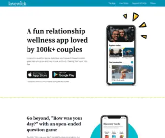 Lovewick.com(Relationship App For Couples) Screenshot