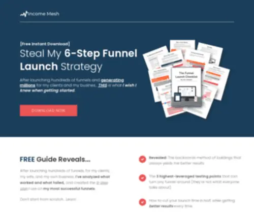 Loveyourfunnels.com(Funnel Launch Checklist) Screenshot