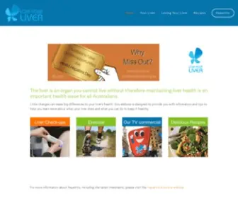 Loveyourliver.com.au(Love Your Liver) Screenshot