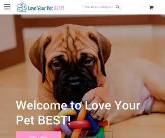 Loveyourpet.best(Online shopping for Pets Supplies with free shipping) Screenshot