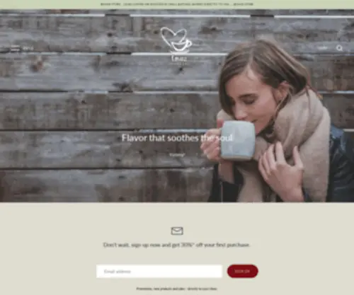 Lovezcoffee.com(Lovez Coffee) Screenshot
