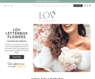 LovFlowers.co.uk(Letterbox Flowers) Screenshot