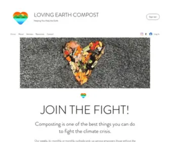 Lovingearthcompost.com(Loving Earth Compost) Screenshot