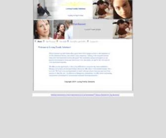 Lovingfamily.org(Individual and Group Counseling; Pre) Screenshot