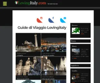 Lovingitaly.com(Lovingitaly Guide Turistiche) Screenshot