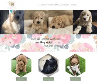 Lovinglabradoodle.com(Here at Loving Labradoodles our mission) Screenshot