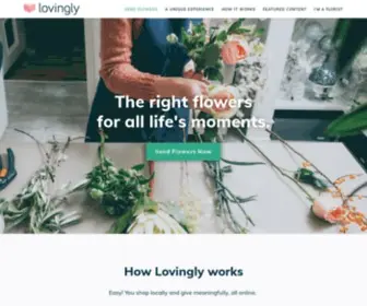 Lovingly.com(Flowers for All Life's Moments) Screenshot
