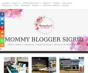 Lovinglymama.com(Mommy Blogger Sigrid) Screenshot