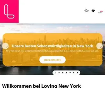 Lovingnewyork.de(▷ Loving New York) Screenshot