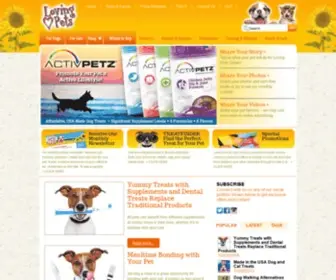 Lovingpetsproducts.com(Dog & Cat Treats) Screenshot