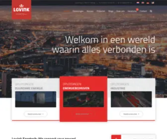Lovink-Enertech.com(Lovink Enertech) Screenshot