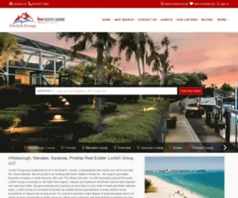 Lovitchrealty.com(Hillsborough, Manatee, Sarasota, Pinellas Real Estate) Screenshot