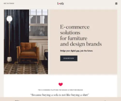 Lovli.it(The #1 Destination for Italian Design) Screenshot