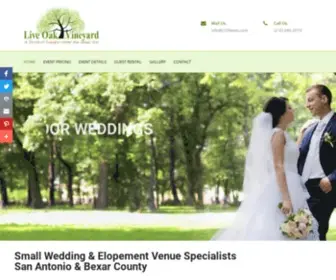 Lovtexas.com(San Antonio Wedding Venues) Screenshot