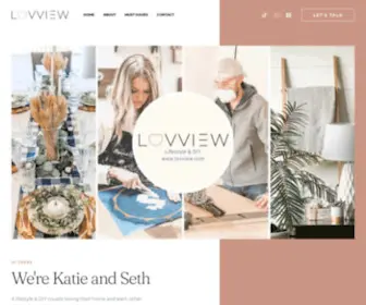 Lovview.com(Lifestyle & DIY couple loving their home and each other a little more with each project) Screenshot