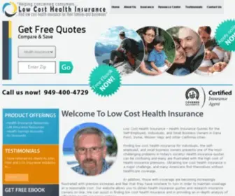 Low-Cost-Health-Insurance-Programs.com(Pa Health Insurance) Screenshot