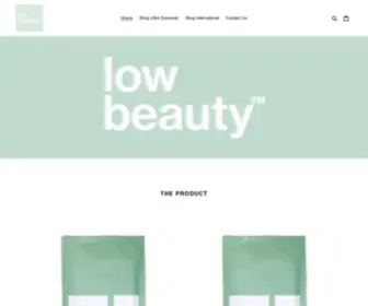 Lowbeauty.com(Low Beauty) Screenshot